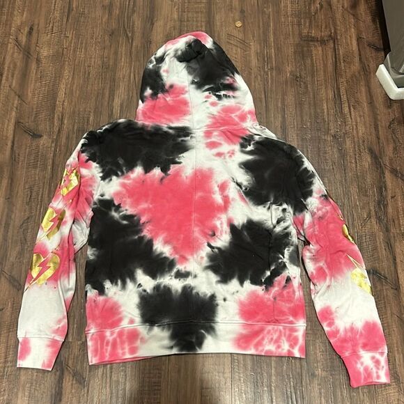 CHRLDR Tie Dye Hoodie Sweatshirt, Size Large - Picture 5 of 5